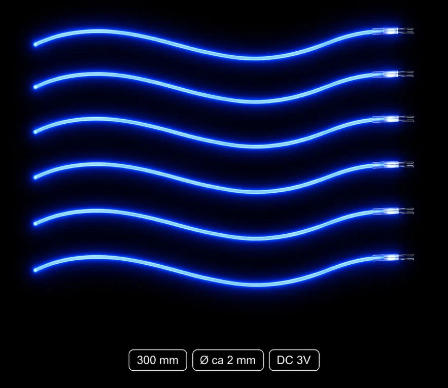LumiNoodles: Klippbara & flexibla LED-slingor
