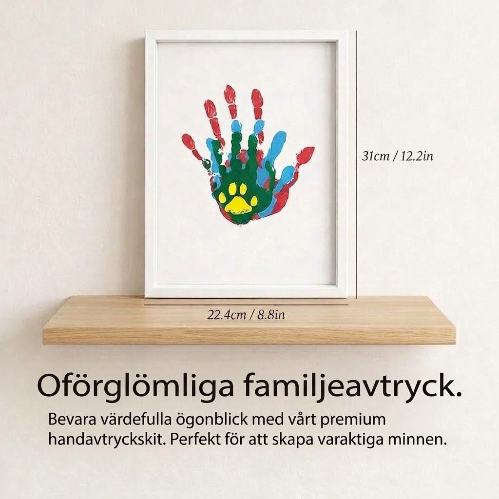 FamilyPrint™ | Handavtrycksset för Familjen