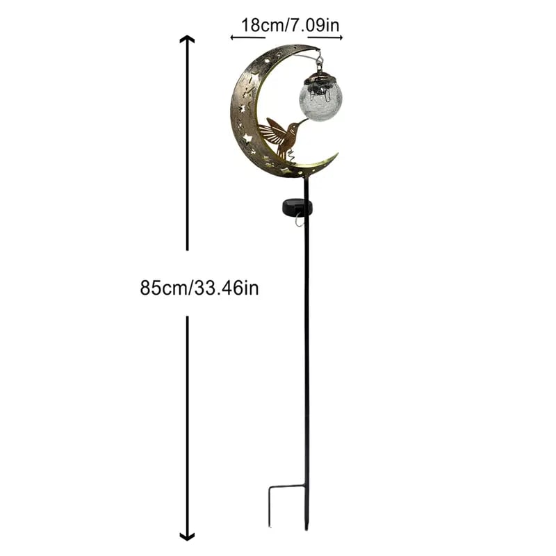 GlowCharm – Solcellsdriven LED-fjäril för trädgården