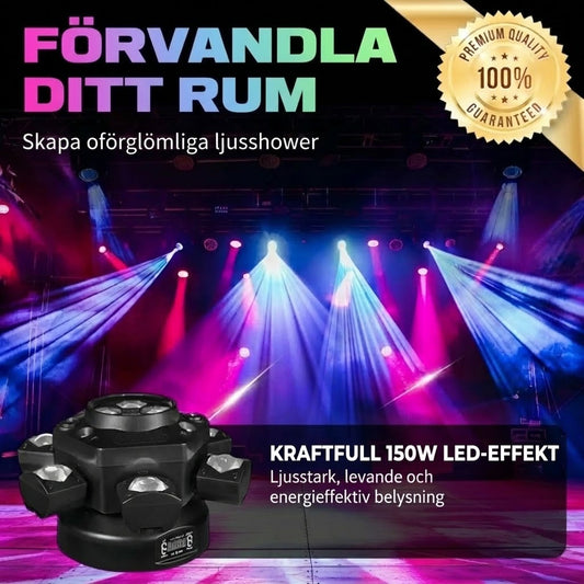 ⏰ Flerstrålig LED-Stämningsbelysning | Mysbelysning