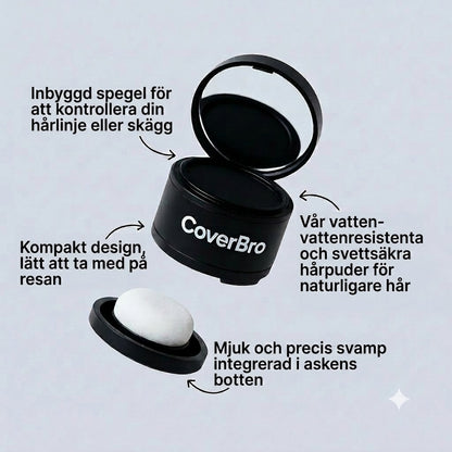 CoverBro™ Hårpuder | Vattenresistent