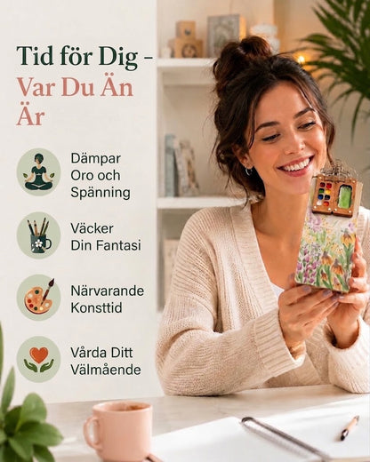 Akvarellstudio i fickformat