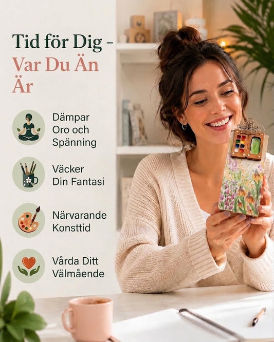 Akvarellstudio i fickformat
