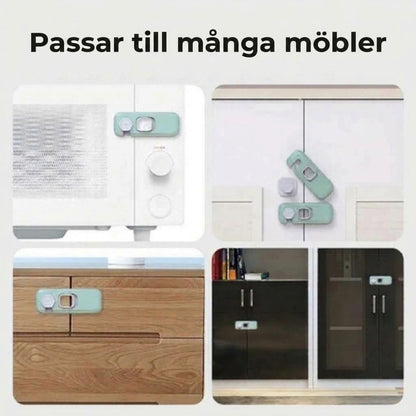 Barnsäkert skåplås - 2 st.