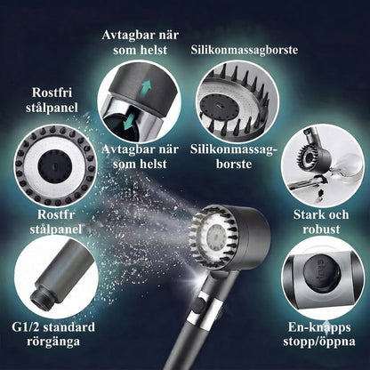 PowerShower | Duschhuvud med 5 filter