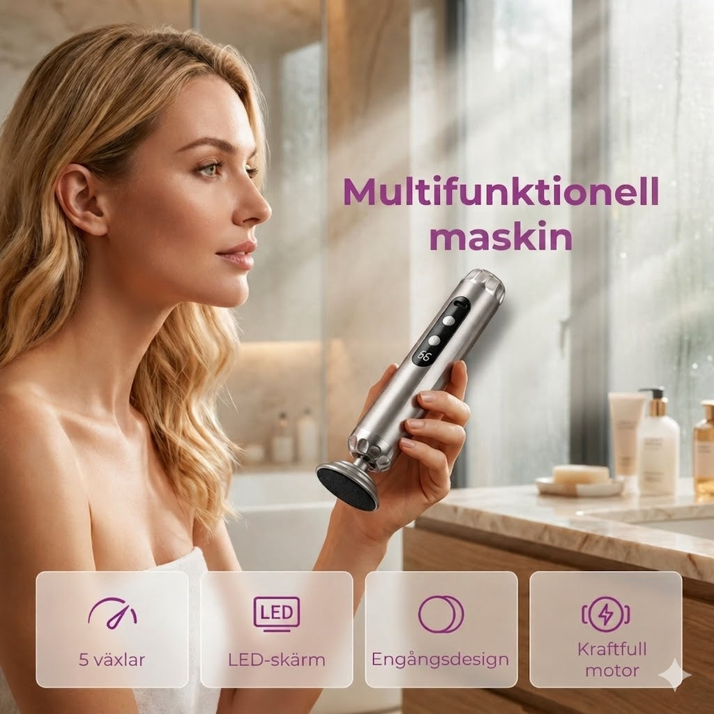 Elektrisk fotfil med 5 hastigheter