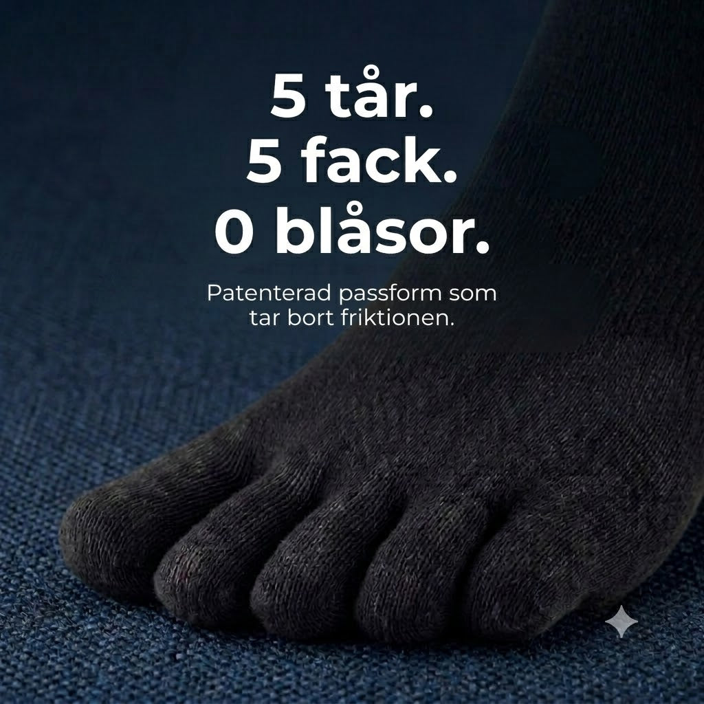 VandringsSko™ / VandringsSockan™ | Torra fötter, ingen friktion, inga skavsår