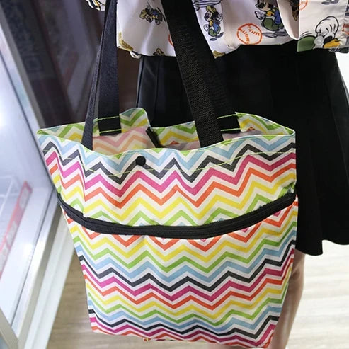 Hopfällbar shoppingvagn