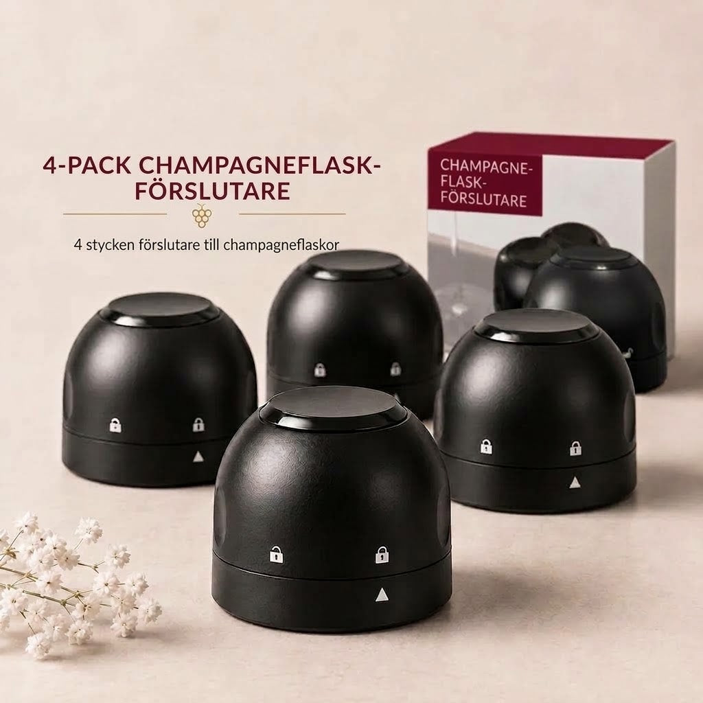 Flaskpropp för vin och champagne