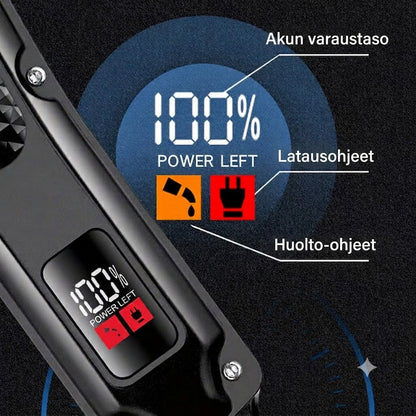 🌿Elektrisk gräsklippare – Självslipande blad, låg ljudnivå & intelligent display – Exakt klippning, idealisk för trädgården eller skötsel av grönområden 🌿