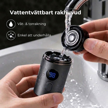 Mini bärbar elektrisk rakapparat