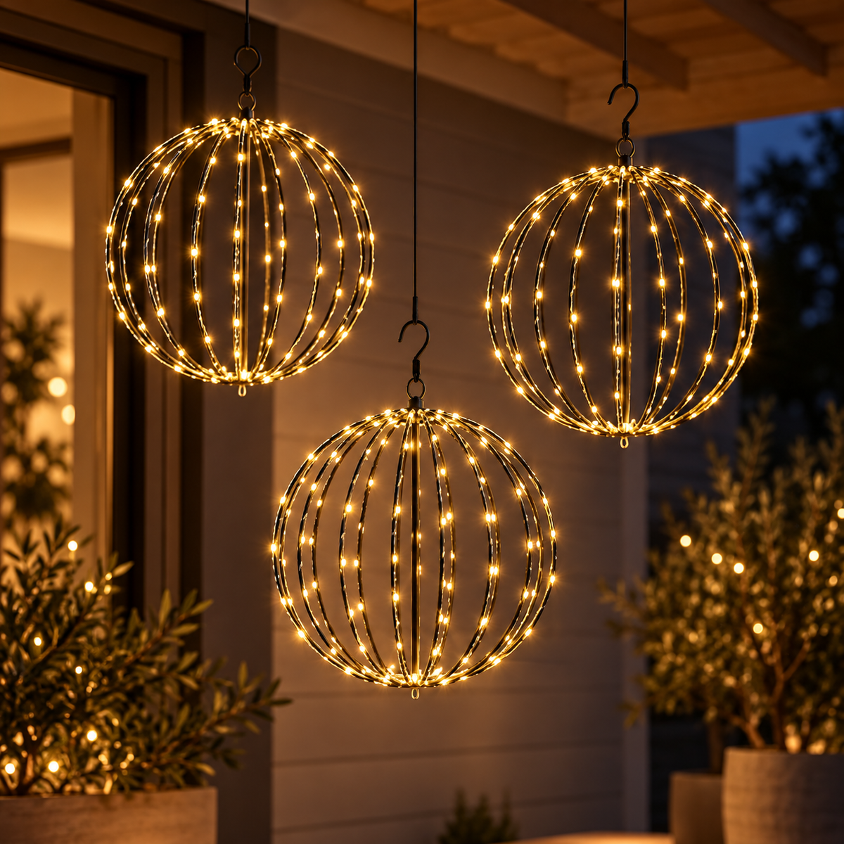 GlowBall | Batteridriven LED-Ljusglob | För Inomhus- & Utomhusbruk