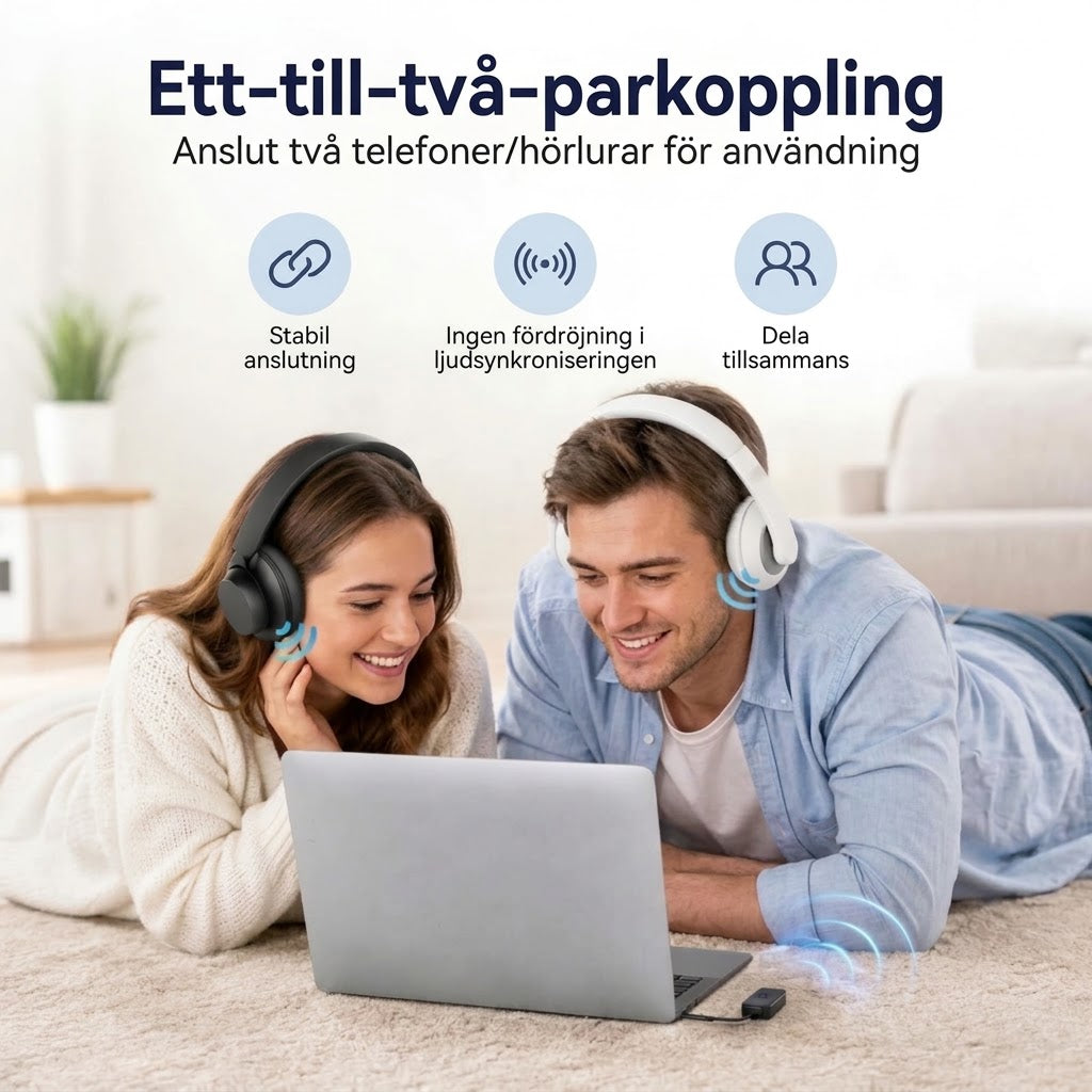 Bluetooth Ljudadapter - Sändare/Mottagare