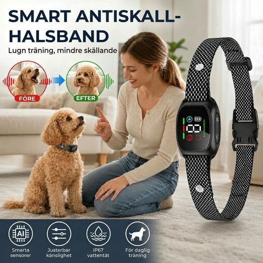 Anti-skällande halsband – Djurvänligt och justerbart