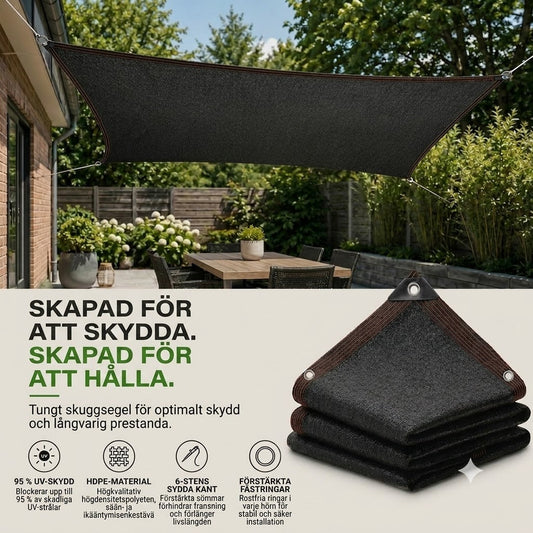 SunChill™ | Premium HDPE Solsegel för svalka och solskydd