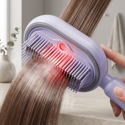 HårMist™ Elektrisk hårborste med nano-mist och luftkuddemassage