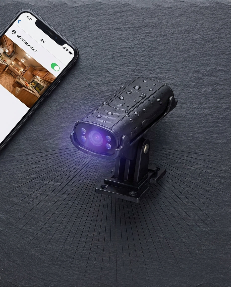 ClearView Hitch Cam – Trådlös backkamera för släp och husvagn