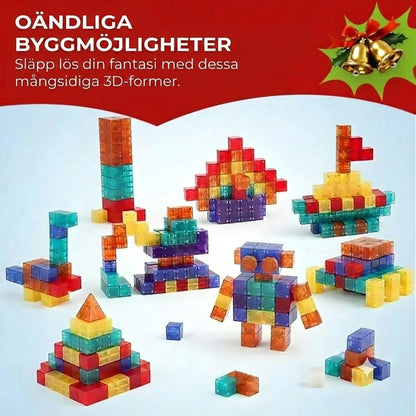 Magnetiska byggklossar för barn