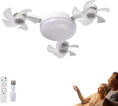 Nyhet! AirDrone – Takfläkt med LED-belysning & Fjärrkontroll