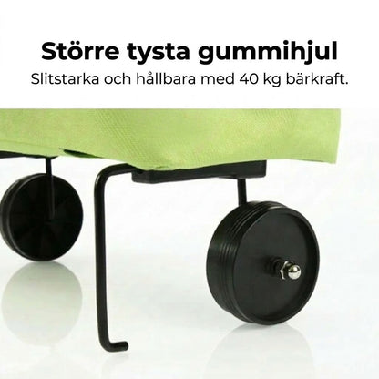 Hopfällbar shoppingvagn