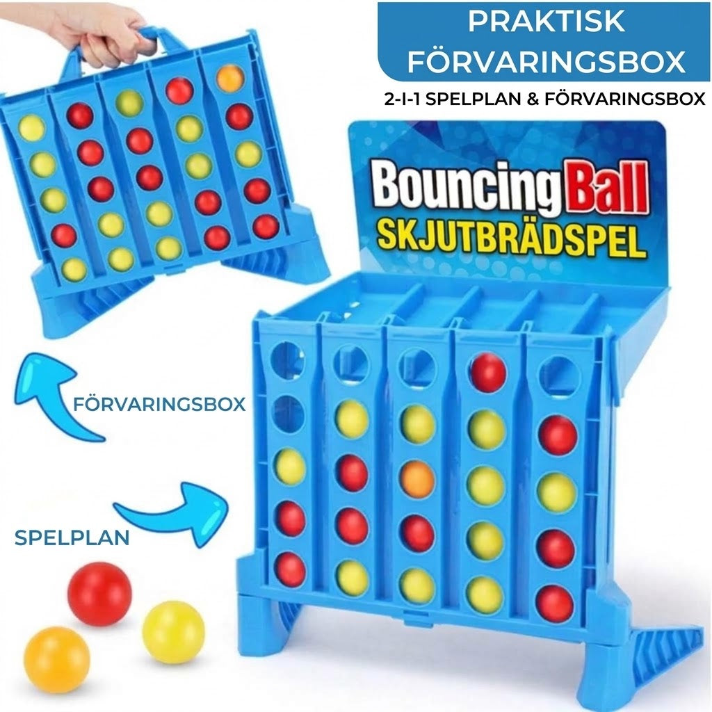 Studsande 4-i-rad-spel – Bouncing Ball