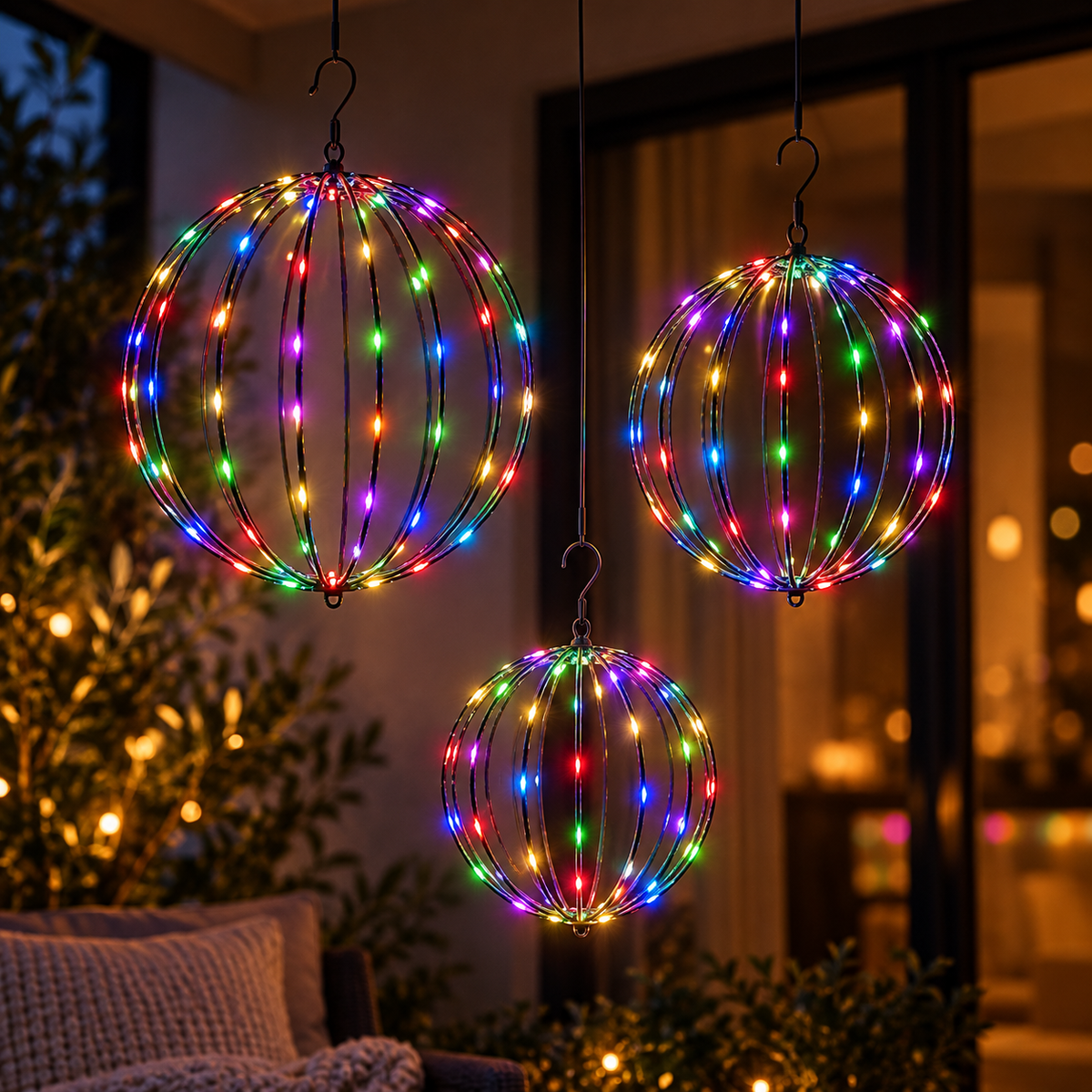 GlowBall | Batteridriven LED-Ljusglob | För Inomhus- & Utomhusbruk