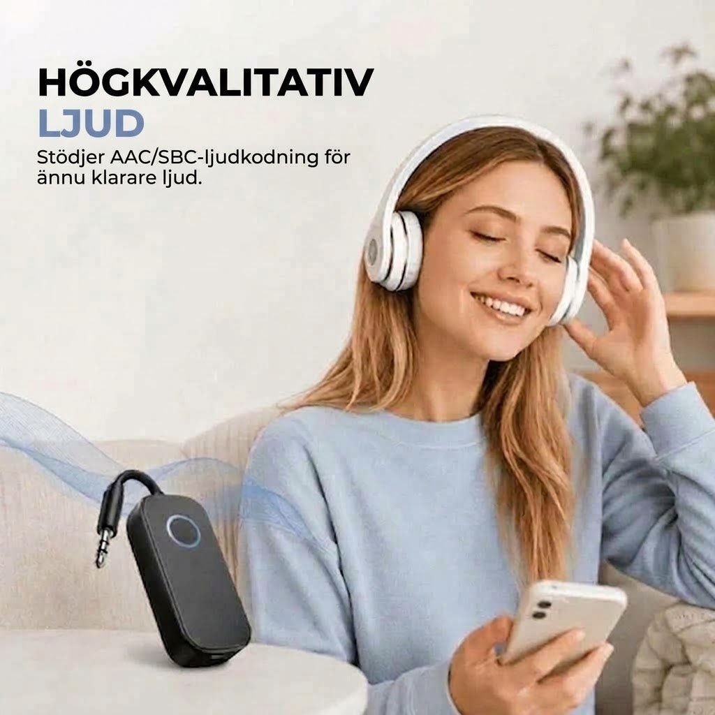 Bluetooth Ljudadapter - Sändare/Mottagare