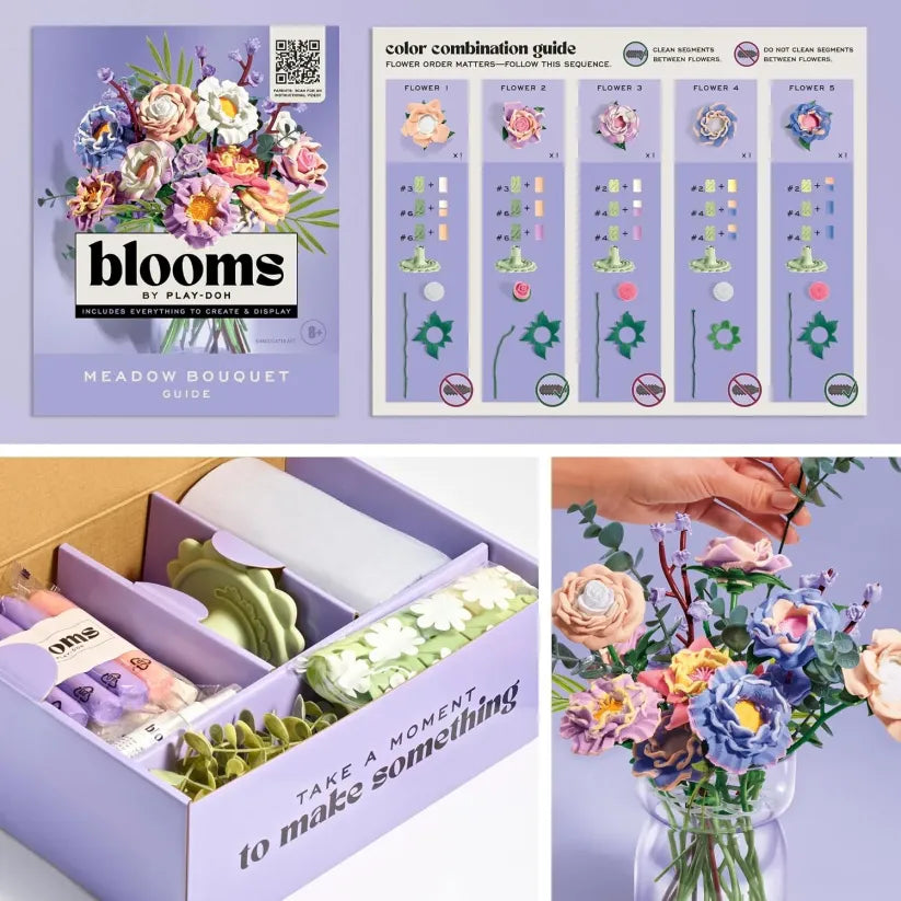 Blooms Meadow | DIY-set för Blombukett – Blompyssel för Vuxna & Tonåringar