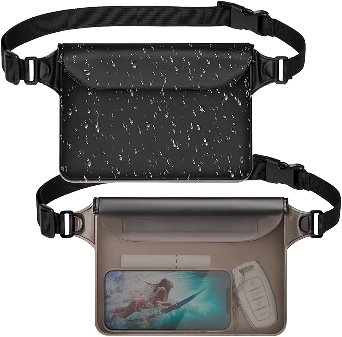 AquaSafe – Vattentät Midjeväska 2-Pack