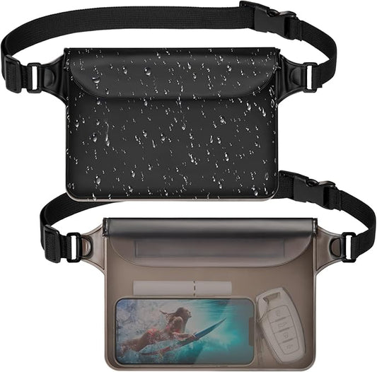 AquaSafe – Vattentät Midjeväska 2-Pack
