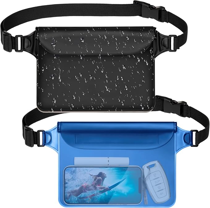 AquaSafe – Vattentät Midjeväska 2-Pack