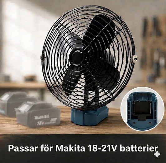 VoltAir Pro: Portabel fläkt driven av verktygsbatteri