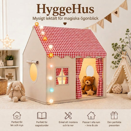 CozyHouse – viihtyisä leikit teltta lapsille