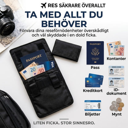 Dold stöldsäker midjeväska