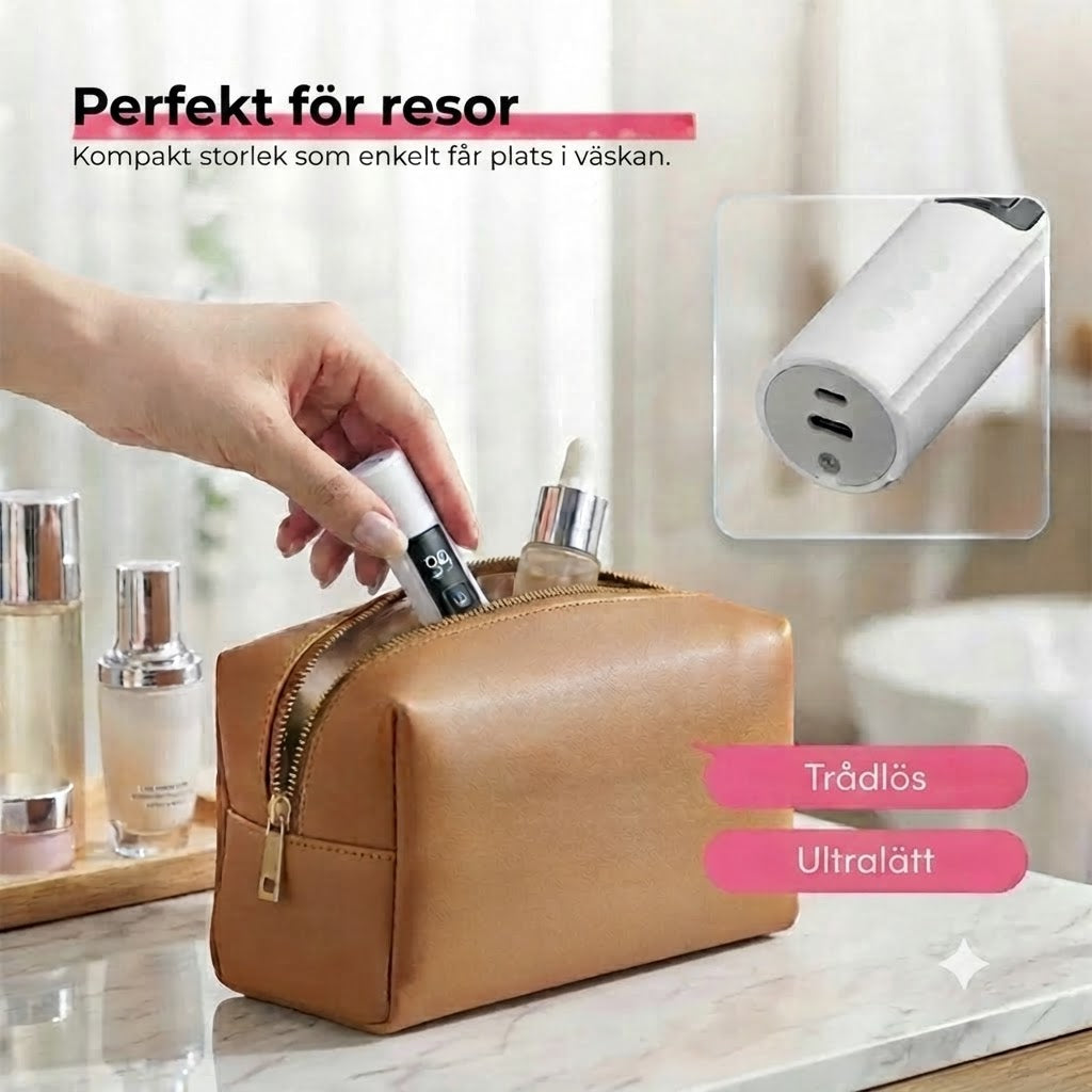 Elektrisk nagelfil med digital hastighetsinställning