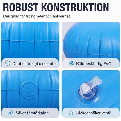 ❄️ Vinterkudde för Pool | Minskar Istryck & Förhindrar Vattenansamling ✨