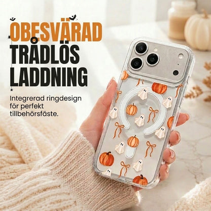 Sött genomskinligt mobilskal för Halloween