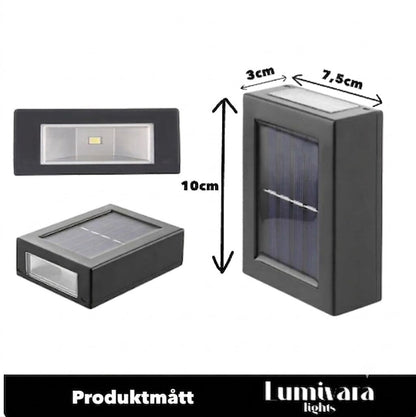 NoctaRay Solar™ | Lyxiga trådlösa solcellslampor