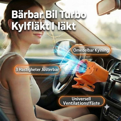 Handsfree personlig fläkt med LED-skärm
