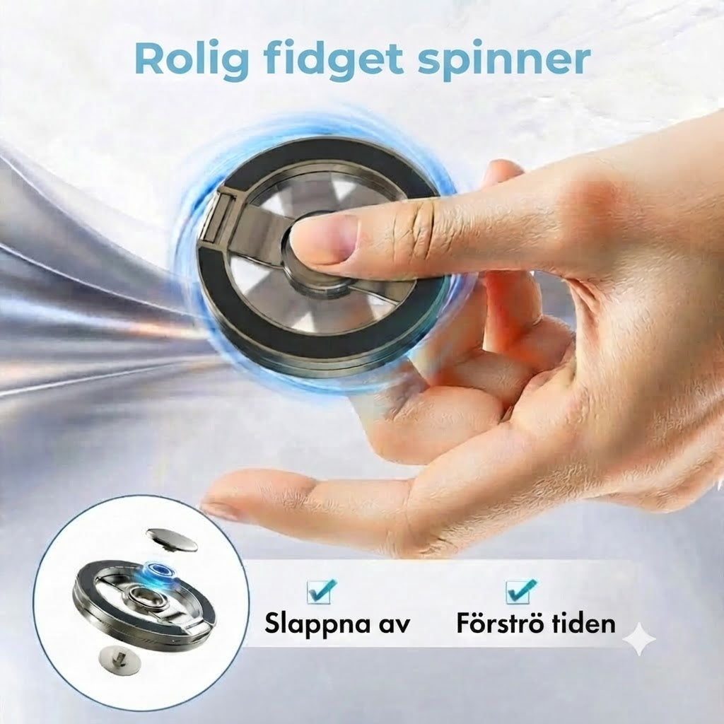 Magnetisk telefonhållare och fidget spinner