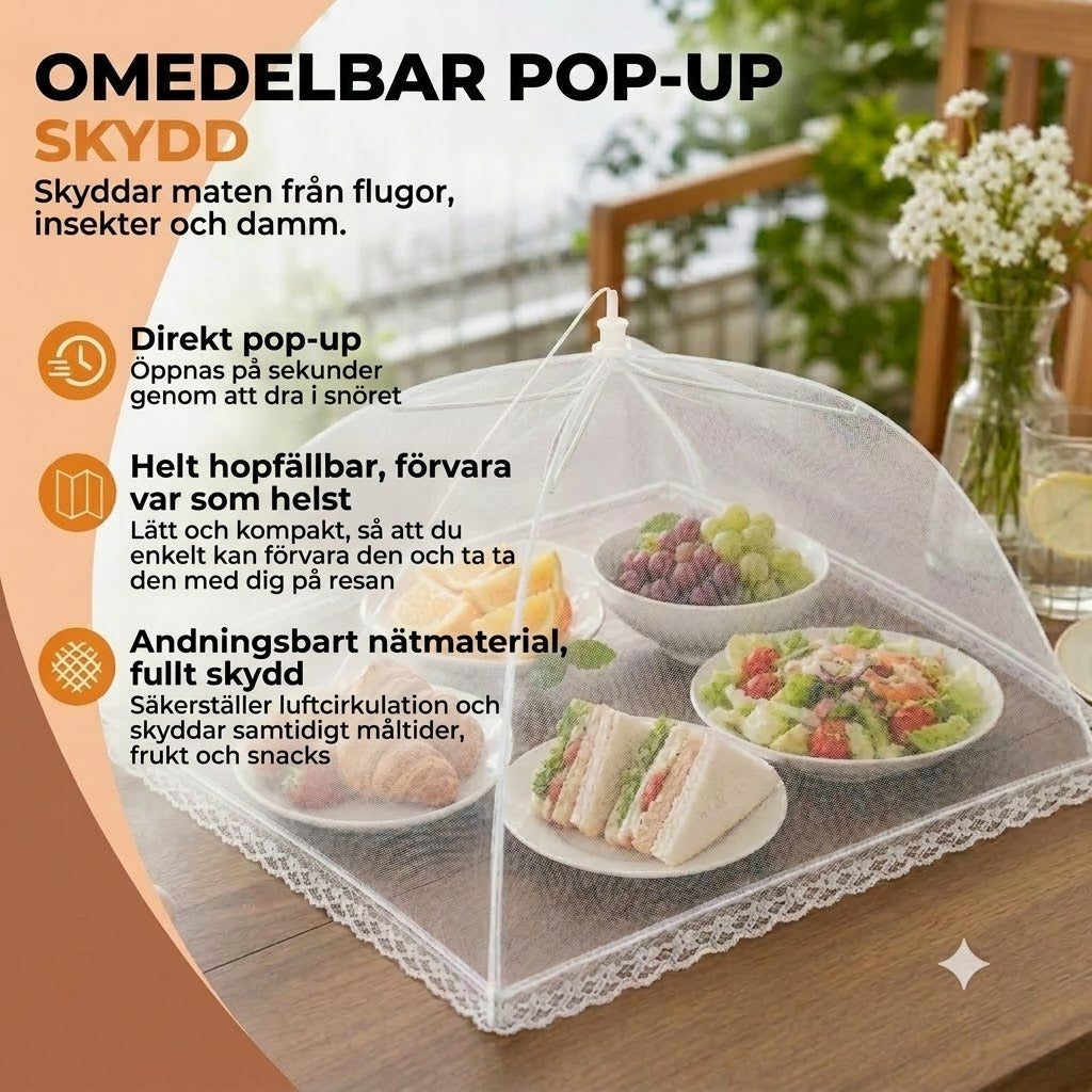 Pop-up flugskydd