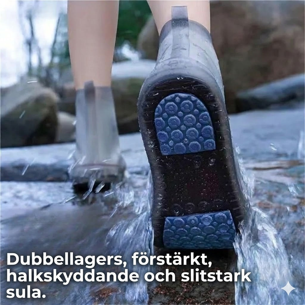 Vattentäta skoskydd i silikon