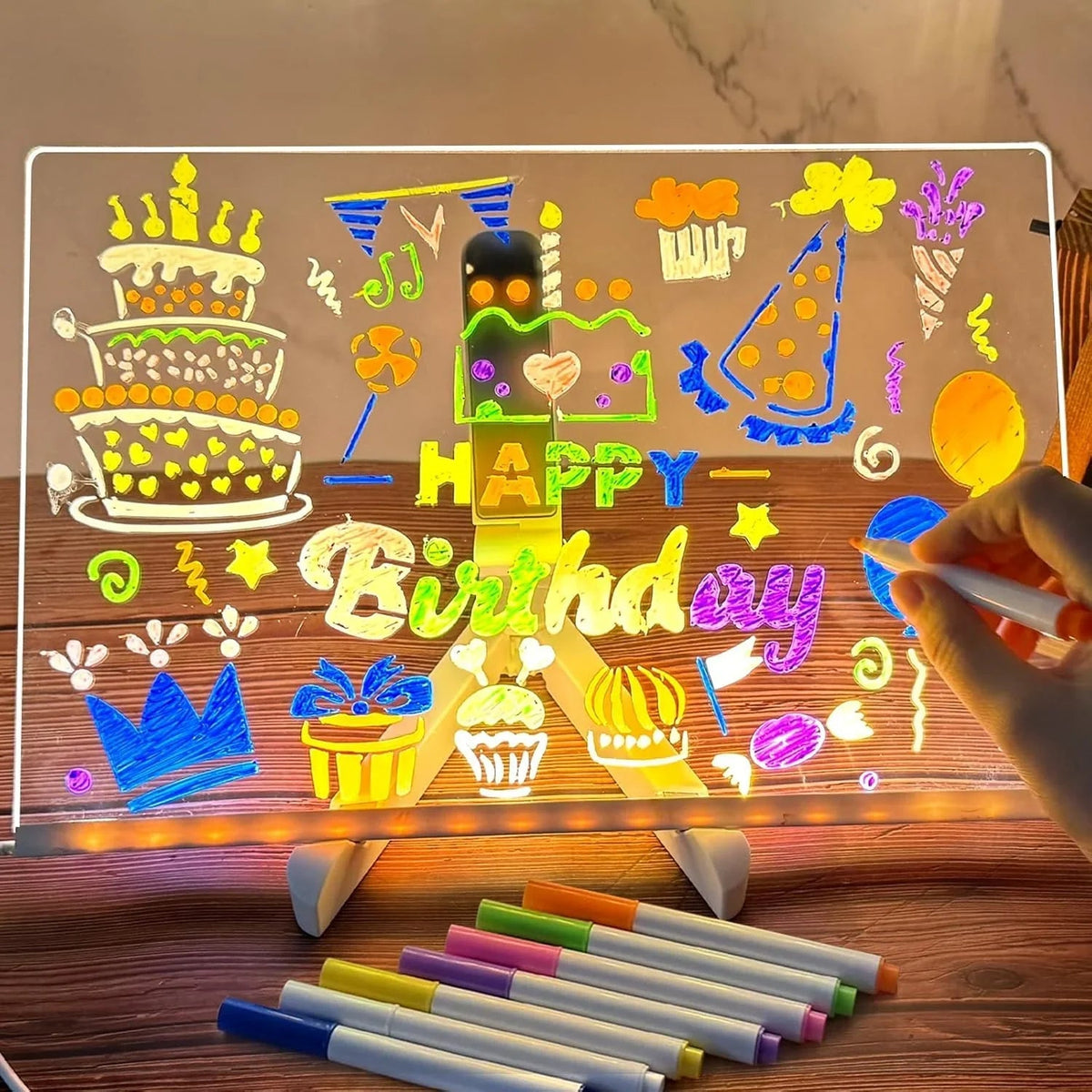 DoodleGlow™️ LED Ritplatta