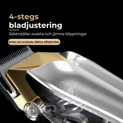 Professionell hårtrimmer i kolstål
