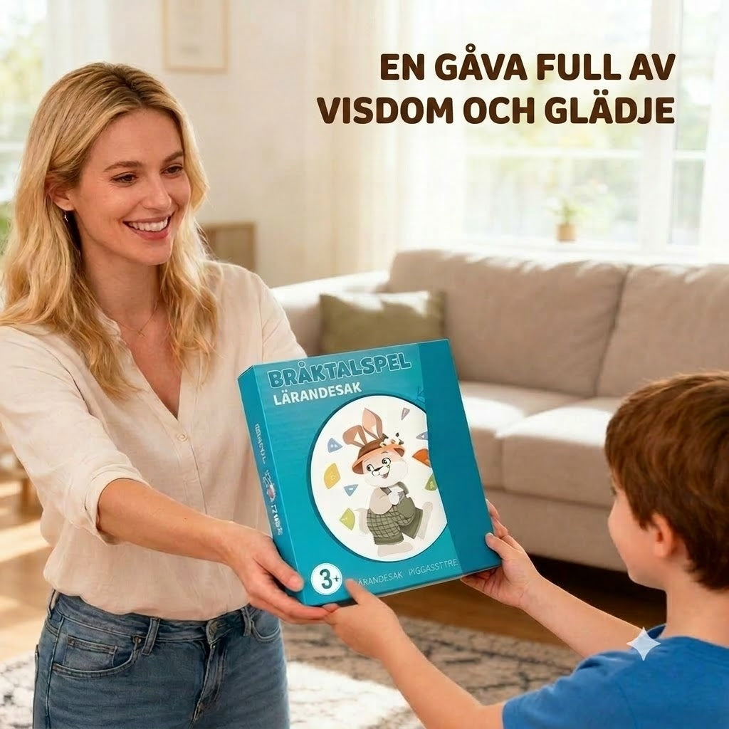 💖 Magnetisk bråk-pusselbok för barn