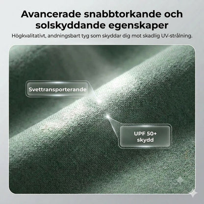 Snabbtorkande cargoshorts för damer med fickor