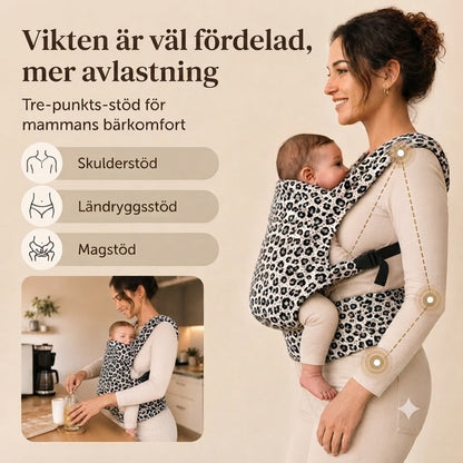 CloudNest™ ergonomisk bärsele | Buren nära dig, dina händer fria