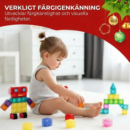 Magnetiska byggklossar för barn