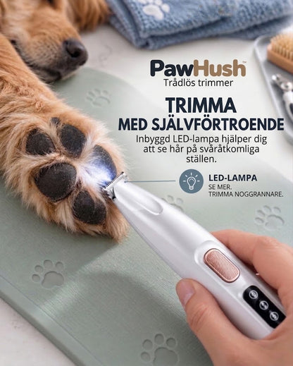 PawHush – Sladdlös trimmaskin