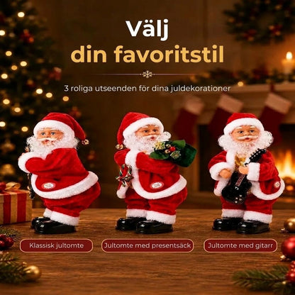 Dansande Jultomte med Musik